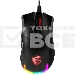 Мышь проводная MSI Clutch GM50 черный, 7200 dpi, USB, кнопки - 6, фото 1
