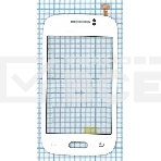 Сенсорное стекло (тачскрин) для Samsung Galaxy Young GT-S6310 GT-S6312, белое, фото 1