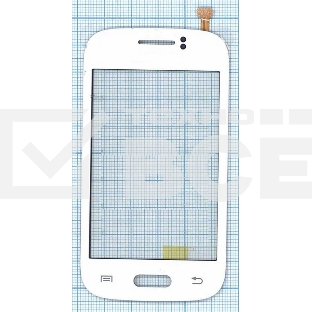 Сенсорное стекло (тачскрин) для Samsung Galaxy Young GT-S6310 GT-S6312, белое