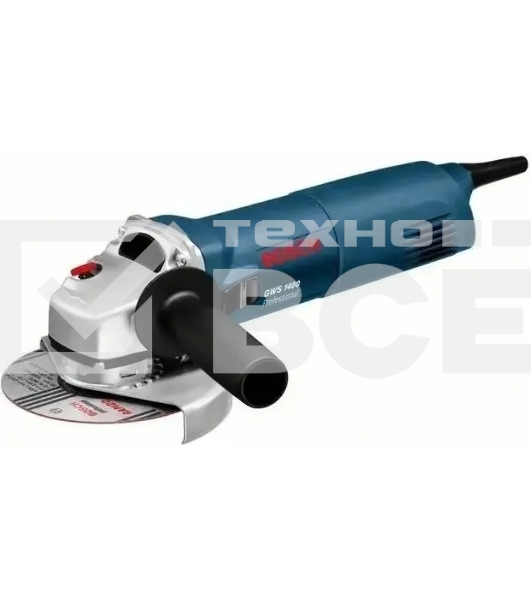 Углошлифовальная машина Bosch GWS 1400 1400Вт 11000об/мин рез.шпин.:M14 d=125мм (0601824806)