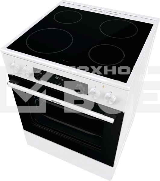 Электрическая плита Gorenje GEC6C40WD белый