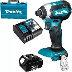Дрель-шуруповерт Makita DTD153SF, 18 В, 1,5 Ач, 170 Нм, бесщеточный, ударный, фото2
