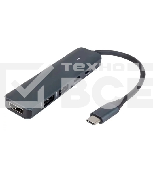 Док-станция HIPER Docking station USB-C HUB 5in1 HP-DS5-03