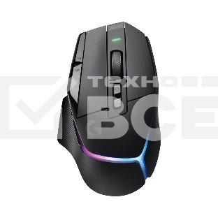 Мышь беспроводная Logitech G502 X Plus черный, 25600 dpi, радиоканал, USB, кнопки - 13