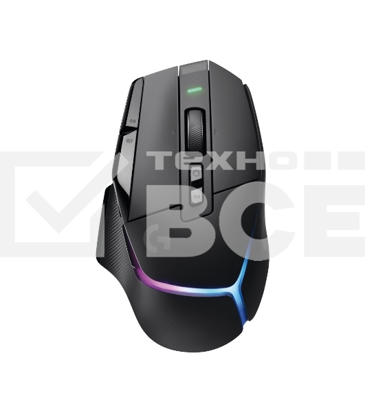 Мышь беспроводная Logitech G502 X Plus черный, 25600 dpi, радиоканал, USB, кнопки - 13