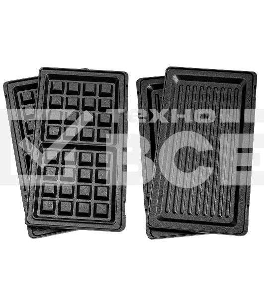 Вафельница BRAYER BR2306 850 Вт, 3 в 1