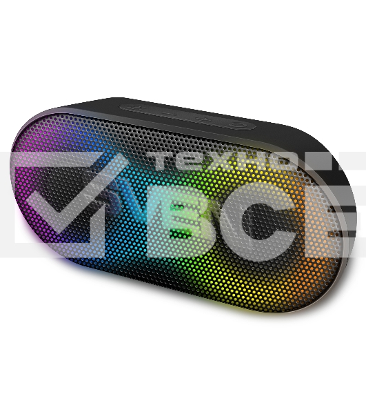 Портативная акустика Sven PS-99, черный (10 Вт, Waterproof (IPx5), TWS, Bluetooth, 1800мА*ч)