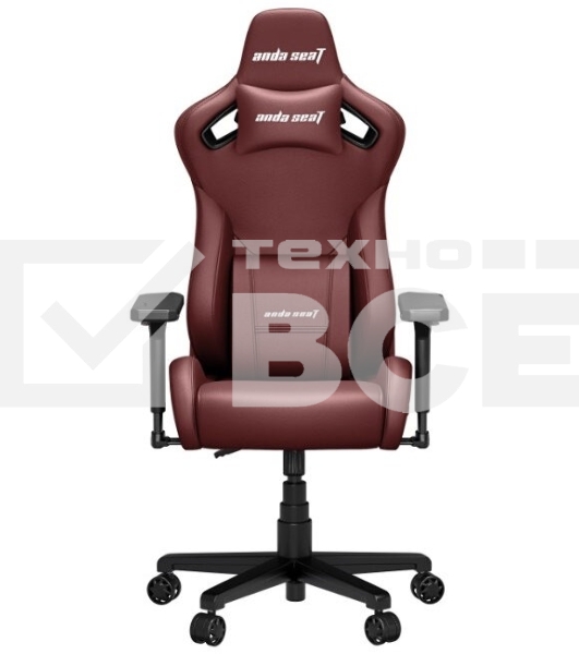 Кресло игровое Anda Seat Kaiser Frontier, цвет бордовый, размер M (90кг), материал ПВХ (модель AD12)