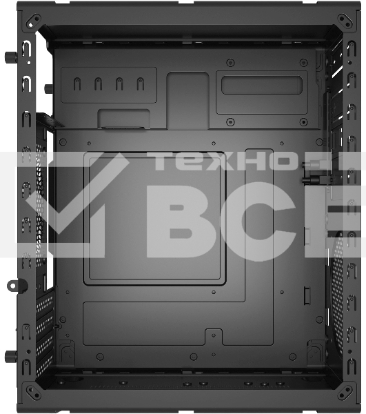 Компьютерный корпус Digma DCC-MN304 черный без БП mATX 2x120mm 2xUSB2.0 1xUSB3.0 audio