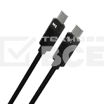 Дата-кабель MORE CHOICE (4620202554987) K87aa 2м USB 3.0A PD60W для Type-C Type-C- 2м, черный, фото3