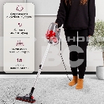 Пылесос вертикальный Kelli KL-8021 красный, питание от сети, 300 Вт, уборка сухая, пылесборник 1 л, фото9