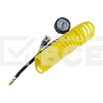 Компрессор поршневой Nova Bright АК-75 двухпоршневой, пластиковый кейс с инструментами 36448, фото8