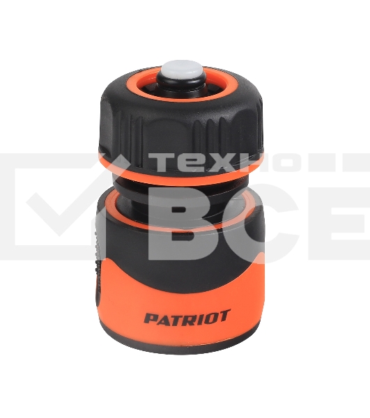Соединитель быстросъемный PATRIOT HCP 12 A, ABS+TPR, 1/2' (аквастоп)