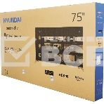 Телевизор Hyundai 75' H-LED75QBU7500 черный/серебристый QLED UHD 60Hz Android TV, фото2