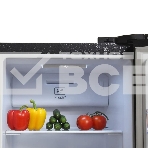 Холодильник Hyundai CS5003F черное стекло двухкамерный Side by Side 331/165л морозилка сбоку, фото9