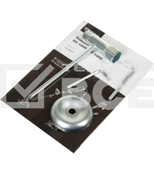 Электрокоса Hyundai GC 1000 двигатель электрический, 1000 Вт, 5,09 кг