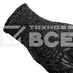 Перчатки трикотажные Сибртех, синтетическая нить, ПВХ-гель точка, черный, L, 13 класс, фото5