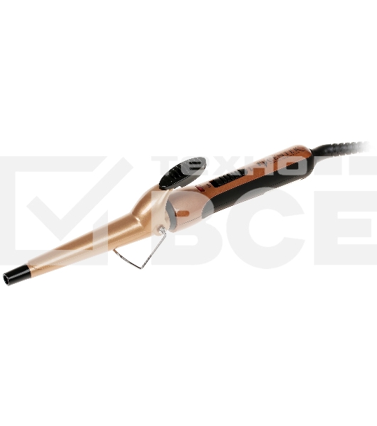 Щипцы для завивки волос Centek CT-2089 черный/золотистый, 13-25 мм, 200 °C, 1 режим