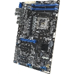 Серверная материнская плата ASUS P13R-E, LGA 1700, Intel C266, 4xDDR5, 4xSATA, 2xM.2, 1xPCIe 5.0 x16, 3xPCIe x8, 1xVGA, 2x1Gb LAN, IPMI, 4xUSB-A 10Gbps, 2xUSB-A 2.0, ATX, фото3