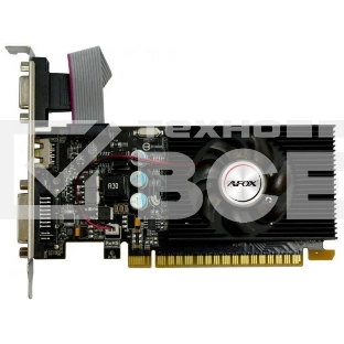 Видеокарта AFOX GT710 2G DDR3 64BIT, LP Single Fan , RTL (AF710-2048D3L5-V3)