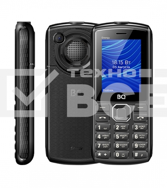 Мобильный телефон BQ 2452 Energy черный