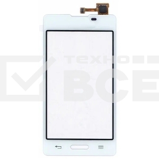 Сенсорное стекло (тачскрин) для LG Optimus L5 II E450 E460, белое