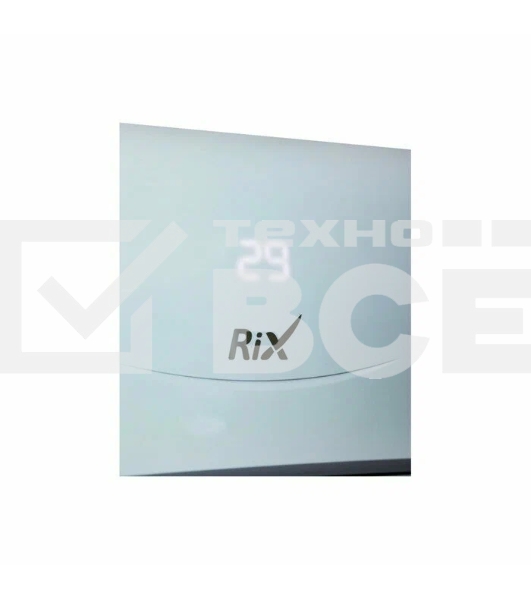 Кондиционер сплит-система настенного типа RIX LITE I/O-W09MB 9000 BTU, 25 м², 24 дБ, охлаждение, обогрев, осушение, белый