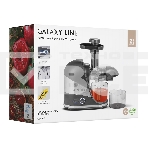 Соковыжималка Galaxy Line GL 0817, черный, шнековая, 200 Вт, 2 скорости, функция 