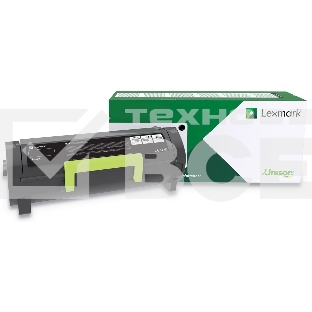 Картридж лазерный Lexmark черный для MS521, MS621, MX521, MX522, MX622 25000 стр.