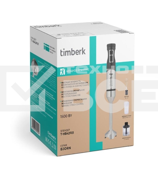Блендер Timberk T-HB42F01 (черный)