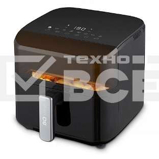 Аэрогриль BQ GR2001 черный. Мощность:1500 Вт, Объем: 4,0 л