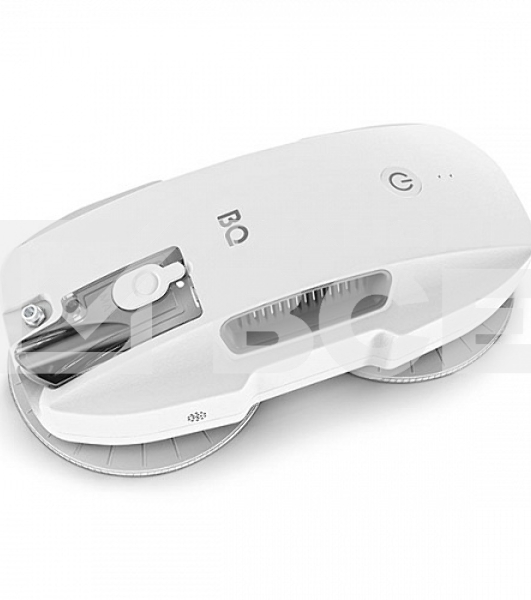 Робот-мойщик окон BQ WR201S White. Мощность 90 Вт/Объем 20мл/Объем для чистящего средства 100мл/Параметры электропитания 100-240 В,50-60 Гц/Страховочный трос 5м/Минимальная рабочая зона 35х35см/Планирования пути IQ навигатор