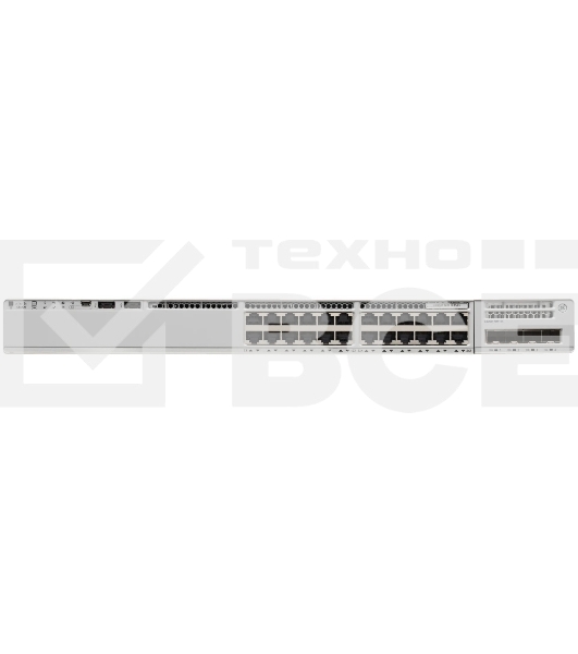 Коммутатор C9300L-24P-4X-A Коммутатор Catalyst 9300L 24p PoE, Network Advantage ,4x10G Uplink