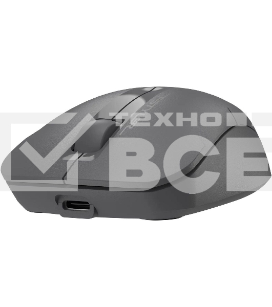 Мышь беспроводная A4Tech Fstyler FG15CS Air2 серый, 1200 dpi, радиоканал, USB, кнопки - 3