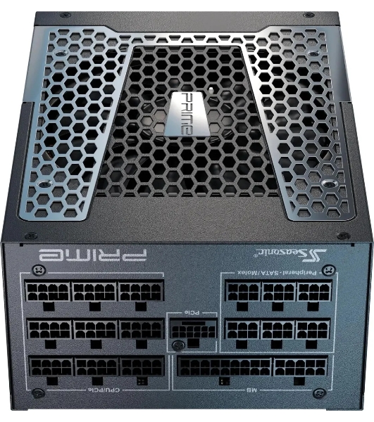 Блок питания Seasonic ATX 1300W PRIME TX-1300 Gen.5 80 PLUS titanium (20+4pin) APFC 135мм fan 18xSATA Cab Manag RTL