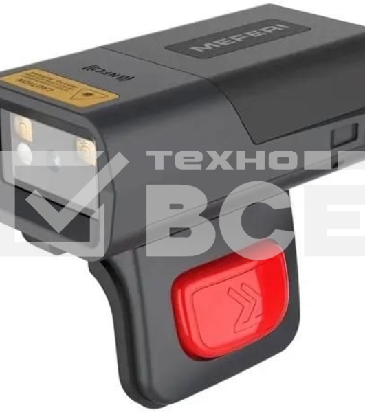 Сканер штрих-кода Meferi MS300R 1D/2D, имидж, беспроводной, 140 скан/сек, USB, Bluetooth, NFC, чёрный