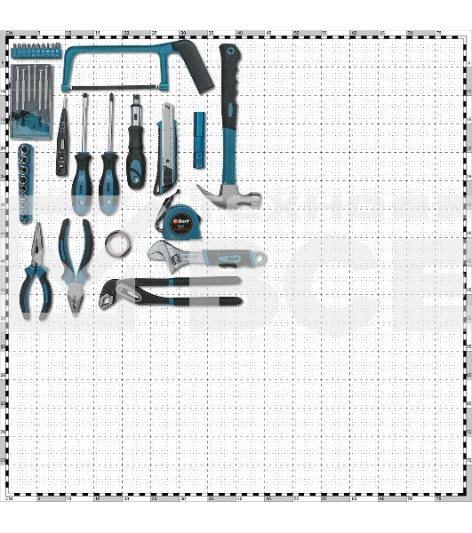 Набор ручного инструмента Bort BTK-40 93417593