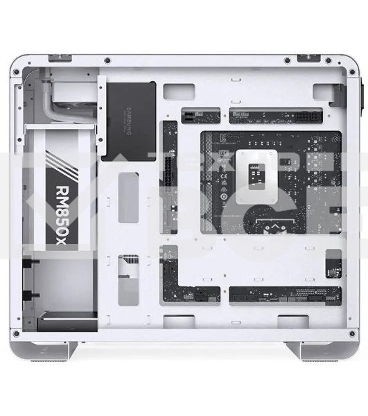 Корпус без блока питания JONSBO U4 Mini, Mini-Tower, TG, no fan, 1xUSB-A 3.0 + 1xUSB-C 3.2, mATX, mITX White