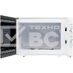 Микроволновая печь BBK 20MWS-711M/WS C белый/серебристый, 20 л, 700 Вт, переключатели - поворотный механизм, фото4