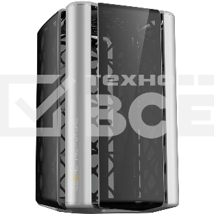 Компьютерный корпус без блока питания Geometric Future Model 2 The Ark, Midi-Tower, TG, no fans, 3xUSB-A 3.0, 1xUSB 3.2 Type-C, mATX, mITX Gray