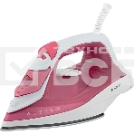 Утюг Scarlett SC-SI30K56 розовый, 2400; Световой индикатор работы: Да; Регулируемый пар до г/мин: 35; Паровой удар до г/мин: 140; Резервуар для воды, мл: 280; Функция разбрызгивания воды: Да; Терморегулятор: Да; Вертикальное отпаривание: Да; Регулировка с, фото 1