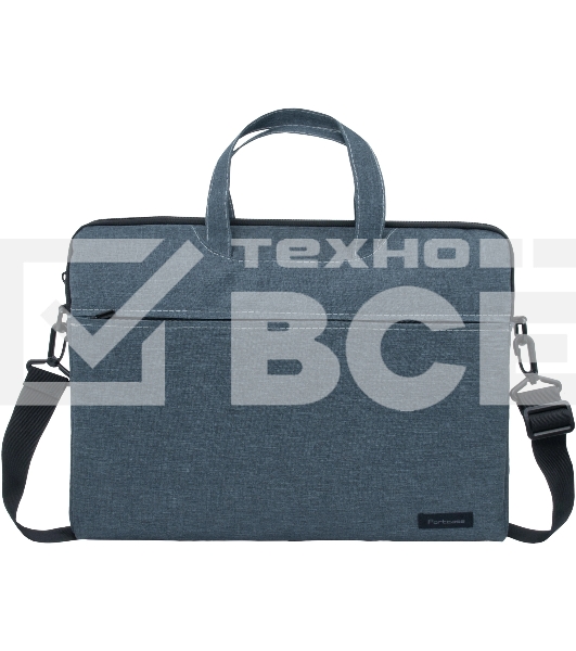 Сумка для ноутбука 15.6' Portcase KCB-165 Grey серый нейлон/полиэстер