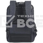 Рюкзак для ноутбука 17.3' Riva 8365 черный полиэстер, фото12