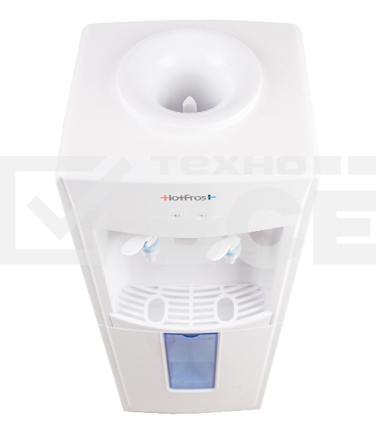 Кулер для воды Hotfrost V118R, верхняя загрузка, без нагрева, без охлаждения, белый