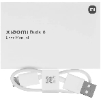 Гарнитура вкладыши Xiaomi Buds 6 фиолетовый беспроводные bluetooth в ушной раковине (BHR09GTGL), фото2