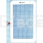 Сенсорное стекло (тачскрин) для Samsung Galaxy Tab 7.0 Plus P6200, белое, фото 1