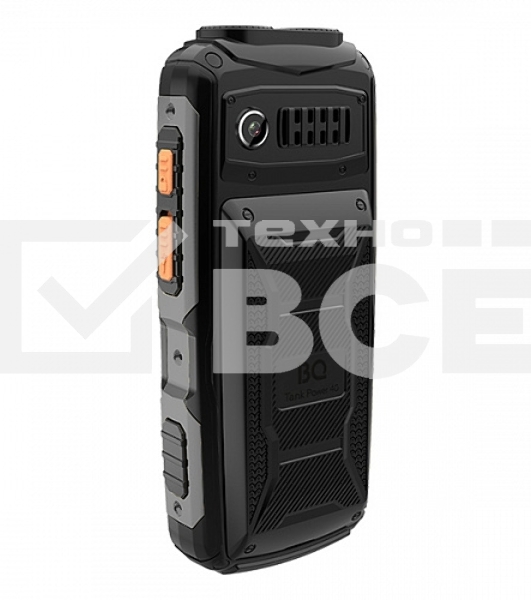 Мобильный телефон BQ 2410L Tank Power 4G черный/метал