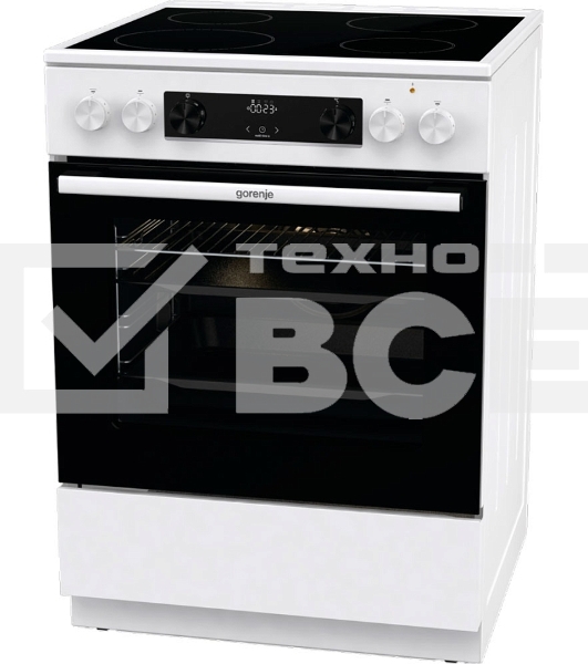 Электрическая плита Gorenje GEC6C40WD белый