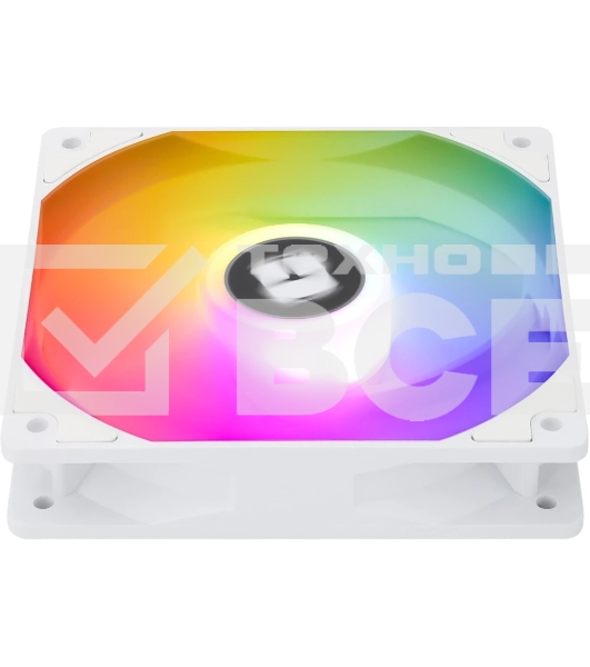 Кулер для корпуса Thermalright TL-C12CW-S (120x120x25мм, 4-pin PWM, ARGb, 66.17CFM, 25.6dBA, 1550RPM, белый)