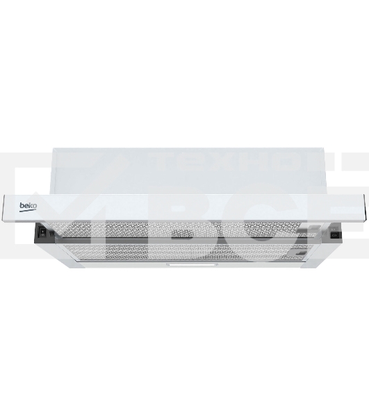 Вытяжка телескопическая Beko BHNT613R4CW белый